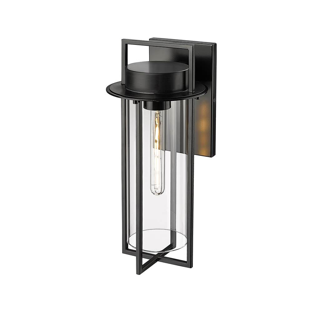 Millennium Lighting 10511-PBK Powder Coated Black Outdoor Wall Sconce Image 4