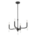 Millennium Lighting 220104-MB Matte Black Viremont 22'' Wide 4-light Chandelier Image 1