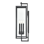 Millennium Lighting 280003-TBK Textured Black Outdoor Wall Sconce Image 4