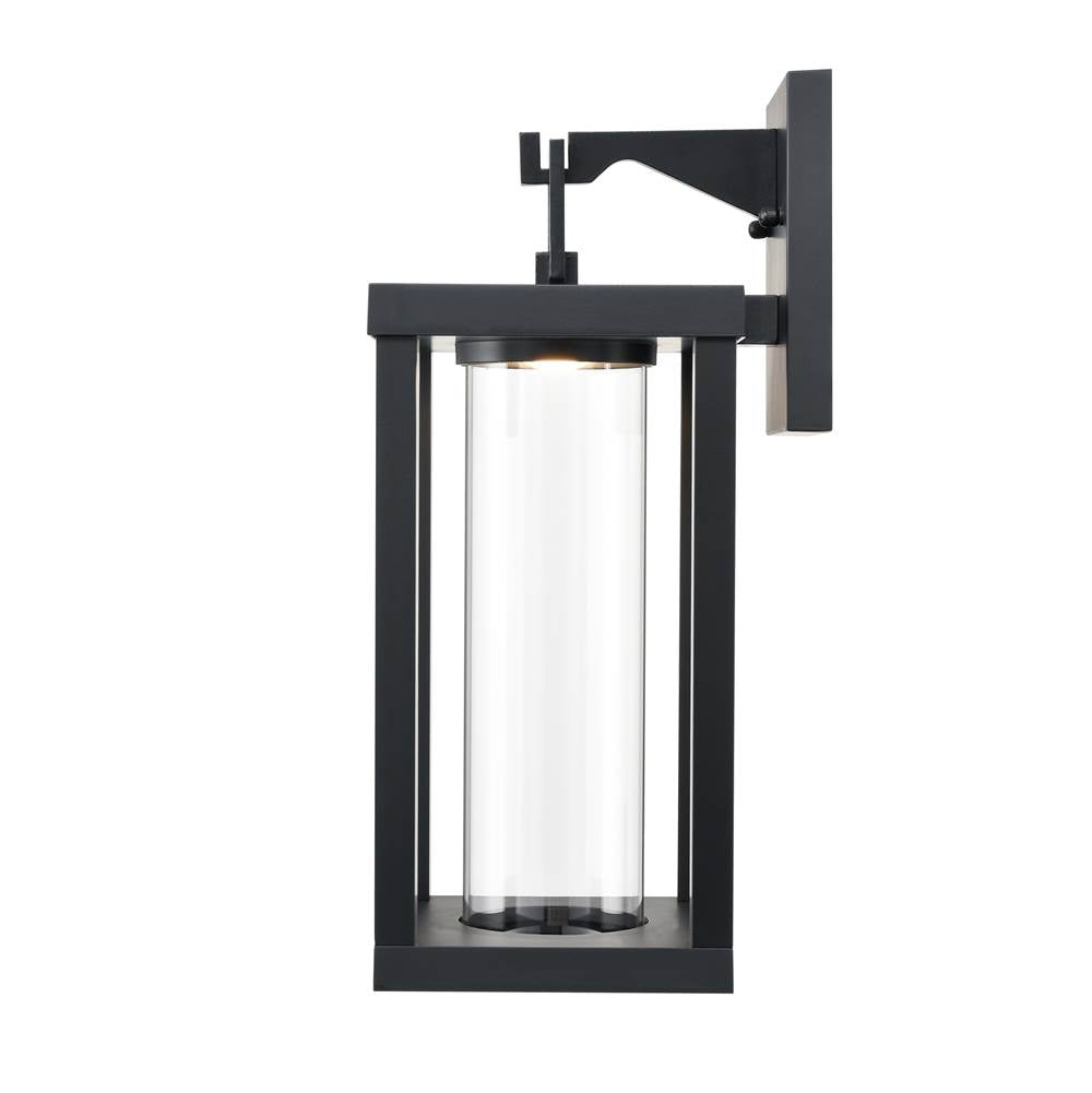 Millennium Lighting 89102-PBK Powder Coated Black Led Outdoor Wall Sconce Image 4