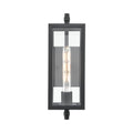 Millennium Lighting 230001-TBK Textured Black Outdoor Wall Sconce Image 1