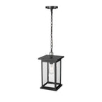 Millennium Lighting 4125-PBK Powder Coated Black Outdoor Hanging Lantern Image 4