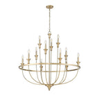 Millennium Lighting 28012-MG Modern Gold Chandelier Ceiling Light Image 6