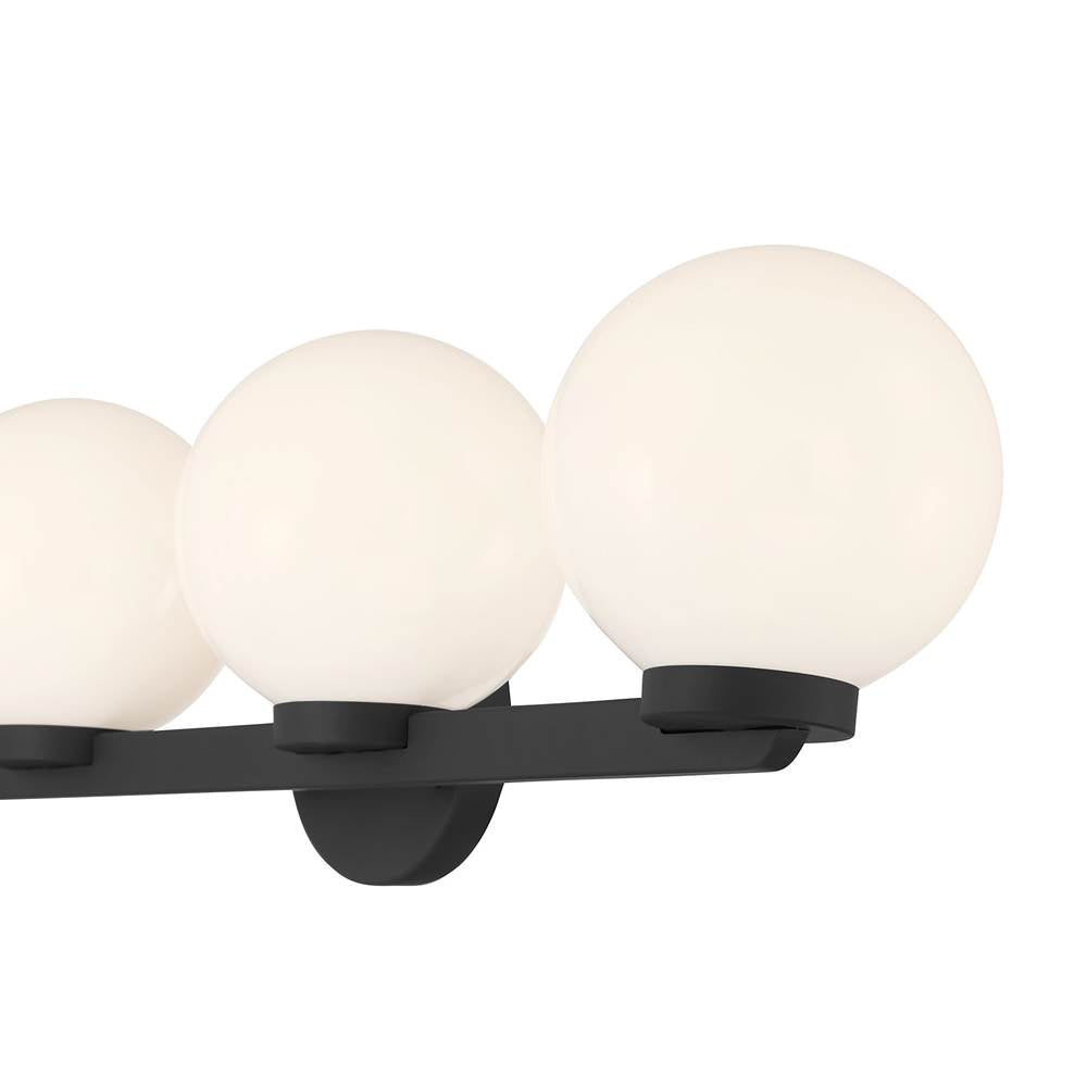 Millennium Lighting 97004-MB Matte Black Ardeva 30.25'' Wide 4-light Vanity Image 5