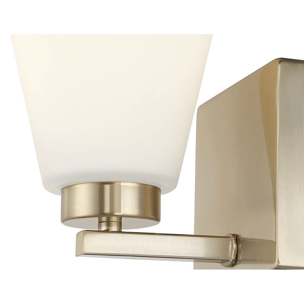 Millennium Lighting 64001WG-MG Modern Gold Strayhan 6.75'' High 1-light Wall Sconce Image 6