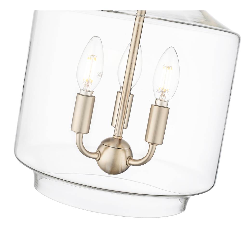 Millennium Lighting 22803-MG Modern Gold Pendant Light Image 3