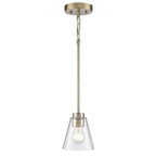 Millennium Lighting Strayhan 5.75'' 1-light Mini Pendant - Brushed Nickel