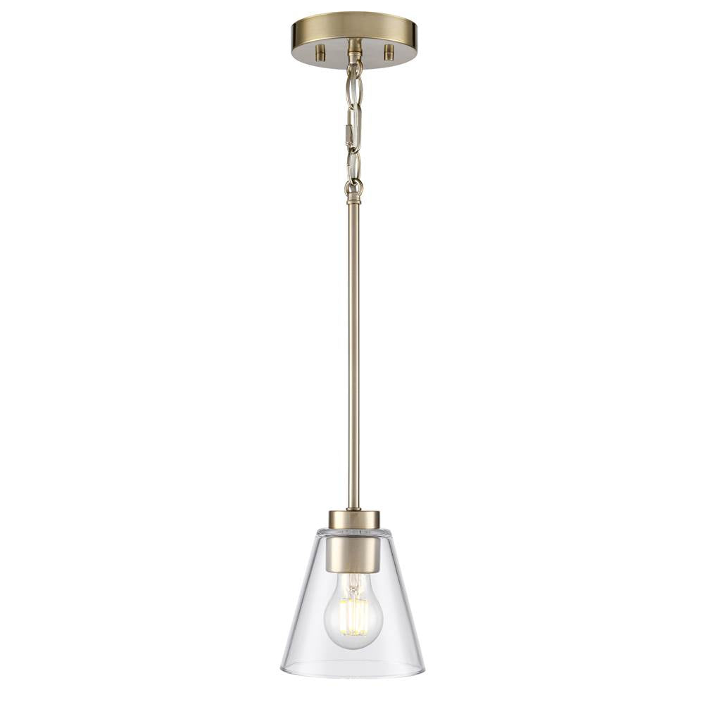 Millennium Lighting Strayhan 5.75'' 1-light Mini Pendant - Brushed Nickel