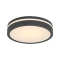 Millennium Lighting 401001-MB Matte Black Soltra 13'' Wide Led Flush Mount Image 1