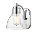 Millennium Lighting 6201-CH Chrome Knightsdale 9.25'' High 1-light Wall Sconce - Chrome Image 1
