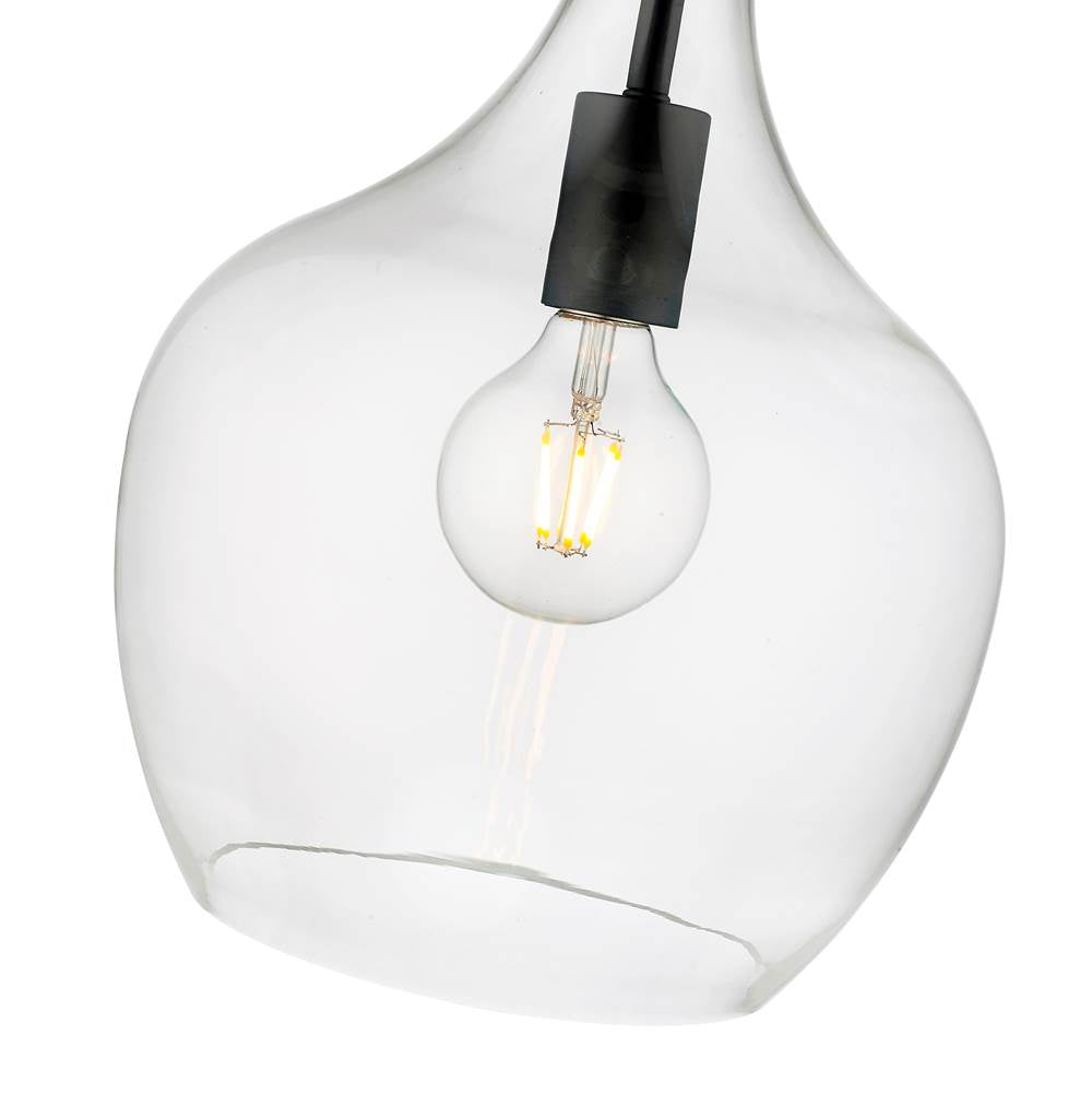 Millennium Lighting 28401-MB Matte Black Pendant Light Image 3