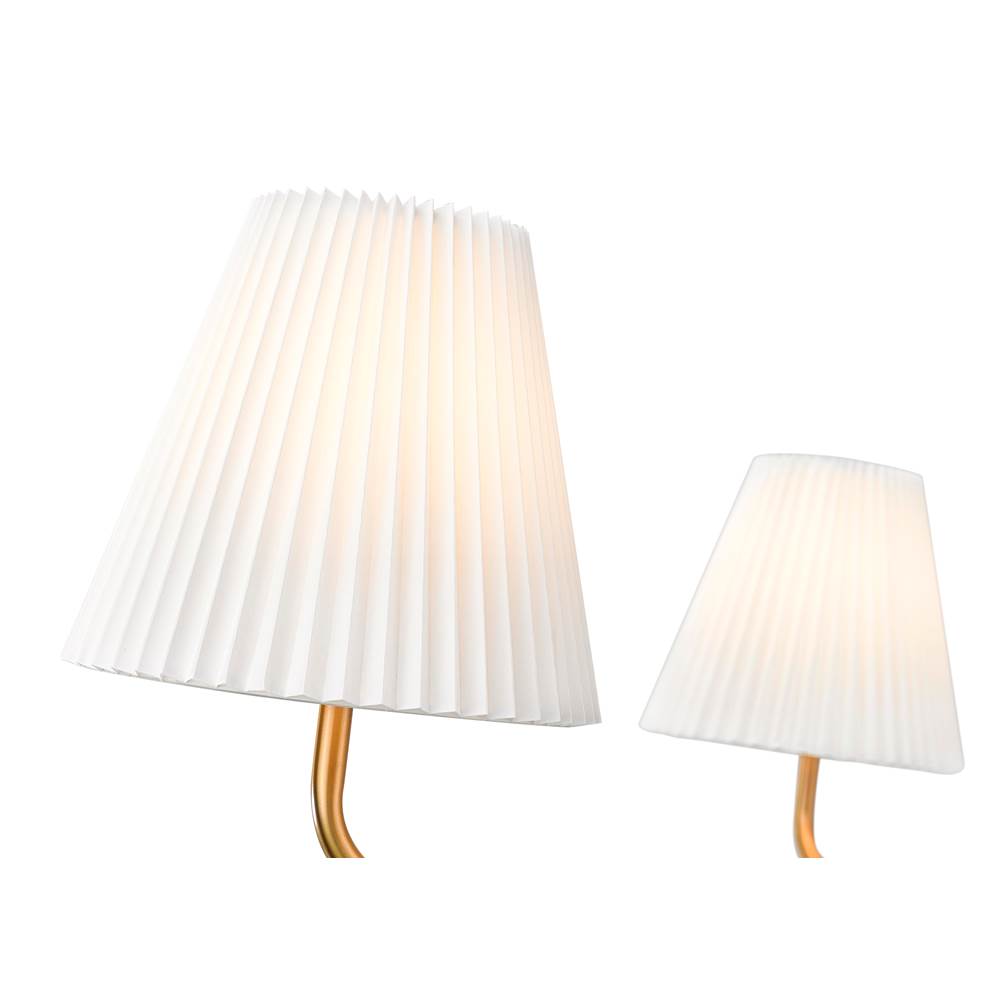 Millennium Lighting 25104-VB Vintage Brass Ami 40'' Wide 4-light Chandelier - Vintage Brass Image 5