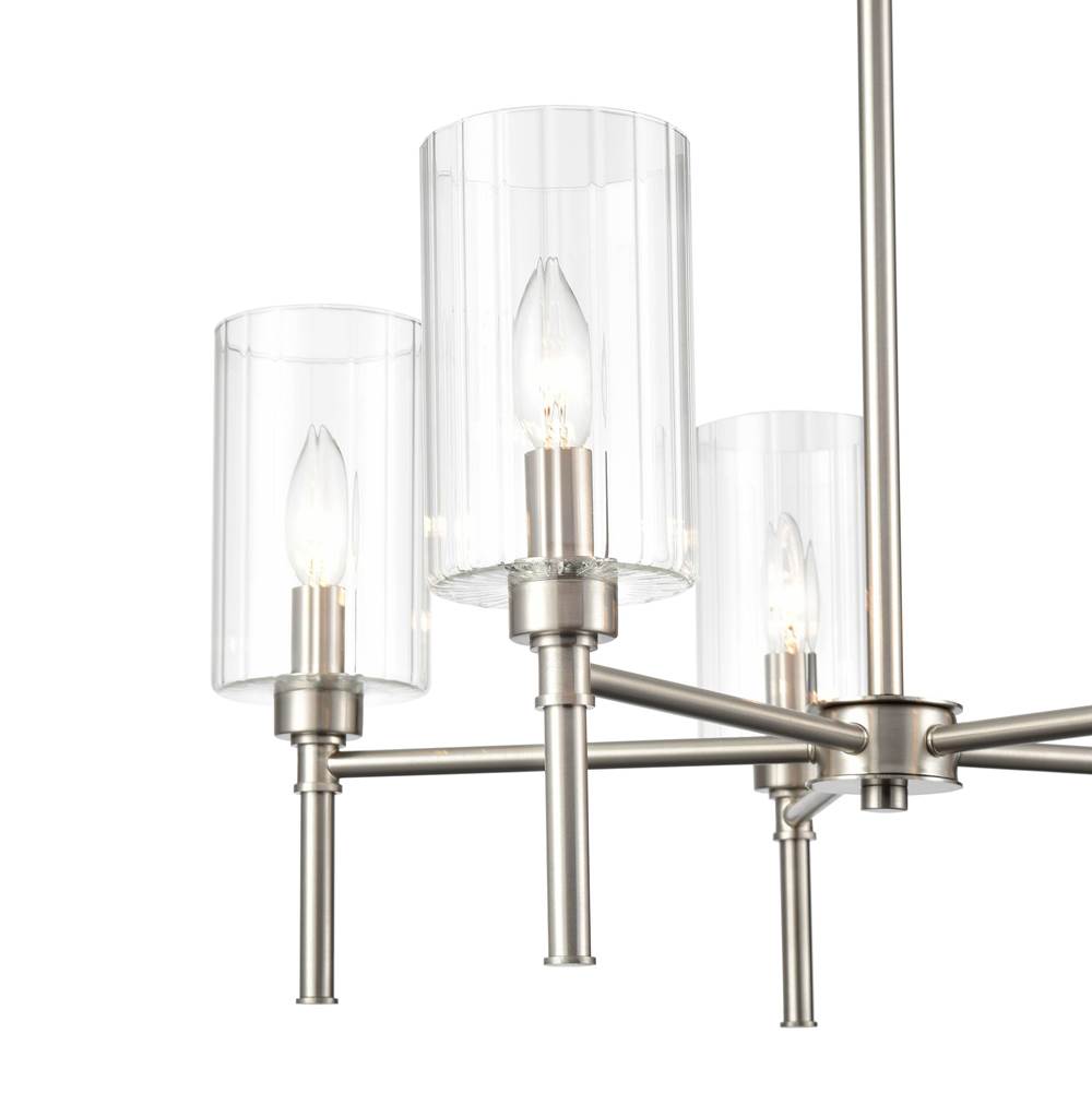 Millennium Lighting 9915-BN Brushed Nickel Chandelier Ceiling Light Image 2