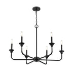 Millennium Lighting 97326-MB Matte Black Chandelier Ceiling Light Image 6