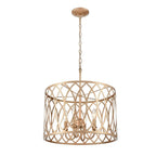Millennium Lighting 4214-PMG Painted Modern Gold Pendant Light Image 6