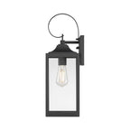 Millennium Lighting 402101-PBK Powder Coated Black Halston 19'' High 1-light Outdoor Lantern Image 7