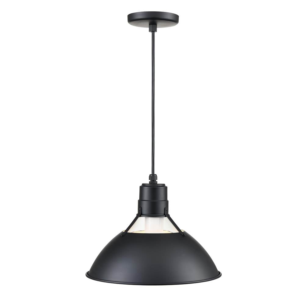 Millennium Lighting RGCC13-SB Satin Black Cord Hung Glass Cone Image 6