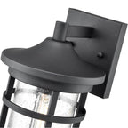 Millennium Lighting 91301-TBK Textured Black Outdoor Wall Sconce Image 3