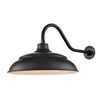 Millennium Lighting RALWHS20-SB Satin Black Aluminum Warehouse Shade Image 3