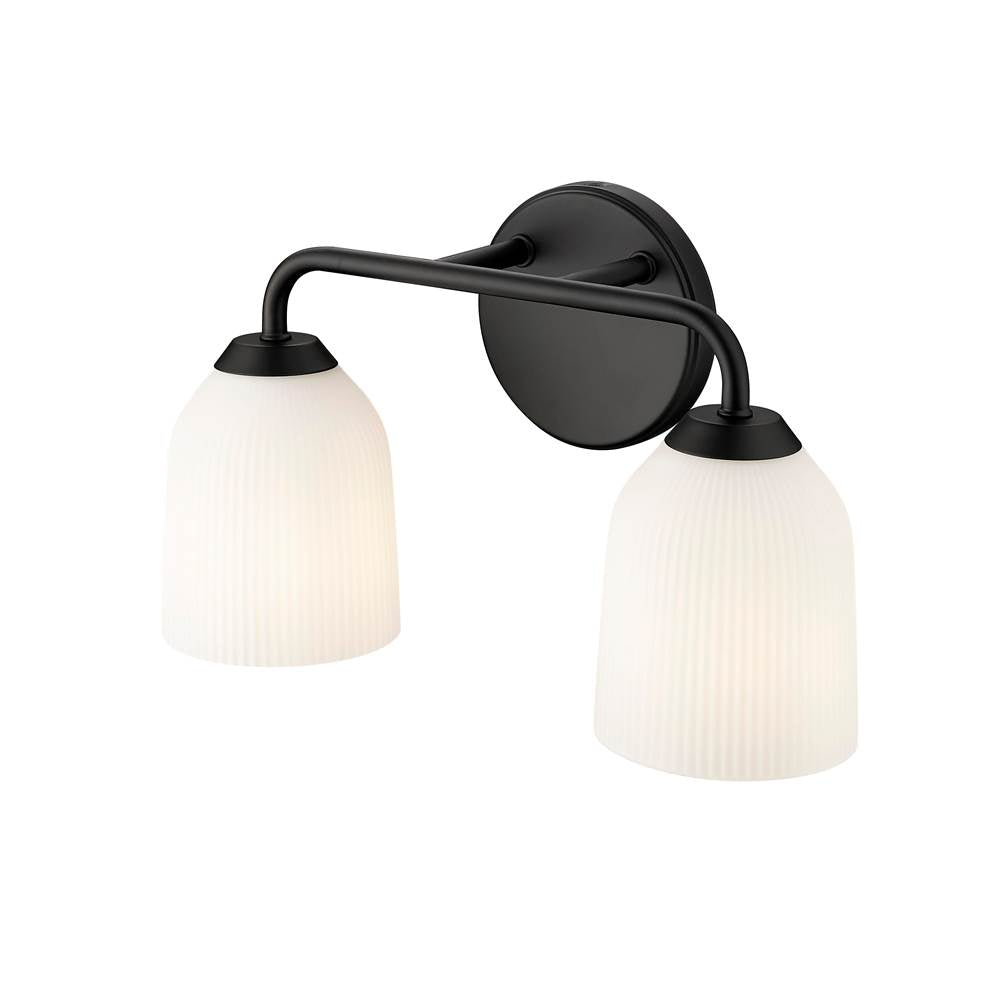 Millennium Lighting 22302-MB Matte Black Vanity Image 5