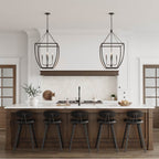 Millennium Lighting 13804-MB Matte Black Pendant Light Image 2