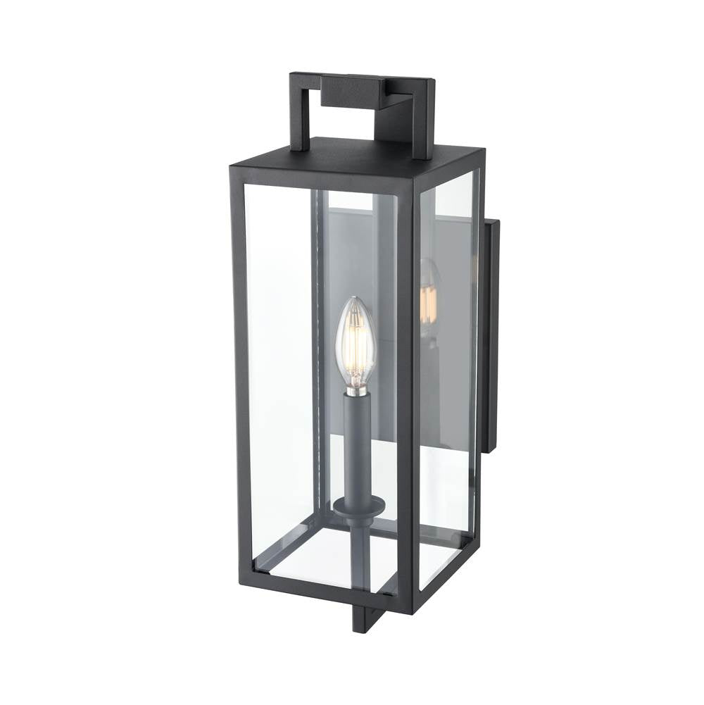 Millennium Lighting 280001-TBK Textured Black Outdoor Wall Sconce Image 5