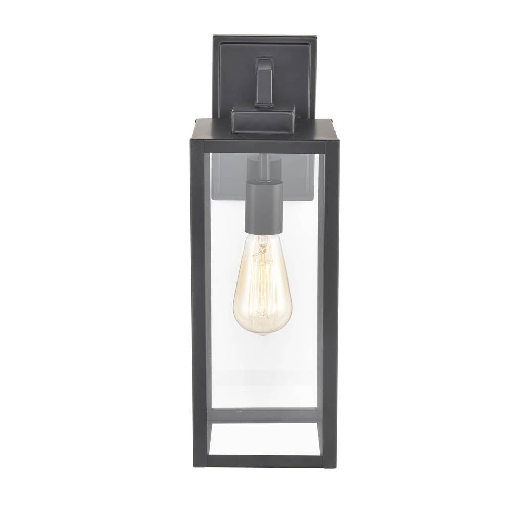 Millennium Lighting 60081-PBK Powder Coated Black Outdoor Wall Sconce Image 1