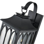 Millennium Lighting 88103-PBK Powder Coated Black Outdoor Wall Sconce Image 3