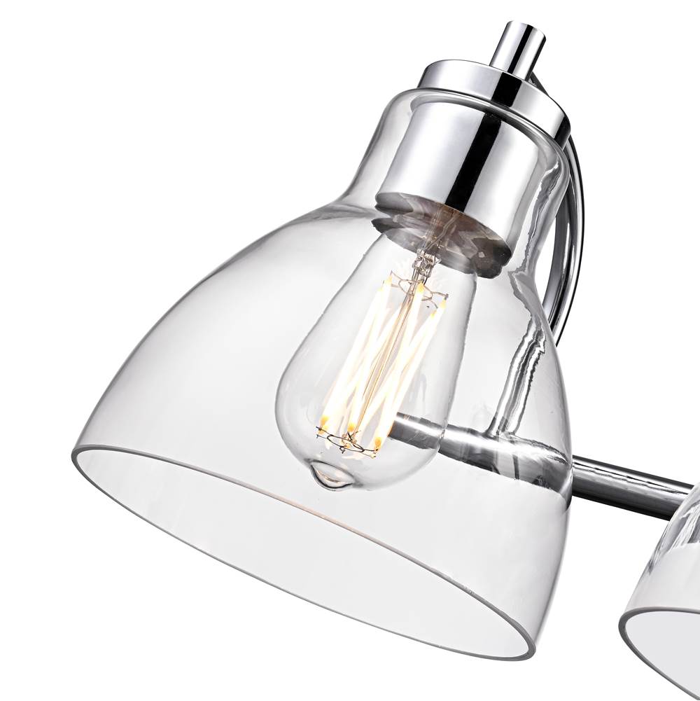 Millennium Lighting 6203-CH Chrome Knightsdale 25.25'' 3-light Vanity - Chrome Image 5