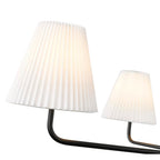 Millennium Lighting 25104-MB Matte Black Ami 40'' Wide 4-light Chandelier - Matte Black Image 5