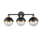 Millennium Lighting 4253-MB/AB Matte Black,Aged Brass Vanity Image 1