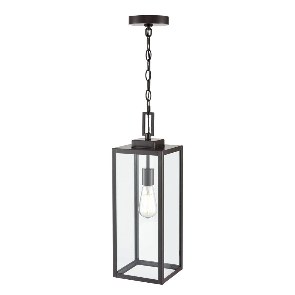 Millennium Lighting 60191-PBZ Powder Coated Bronze 1-light Outdoor Hanging Lantern - Powder Coated Bronze Image 6