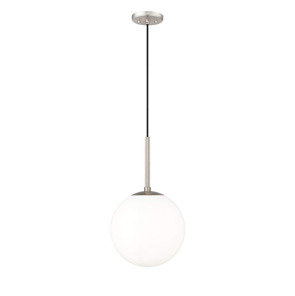 Millennium Lighting Kairo 12'' Wide 1-light Pendant - Brushed Nickel