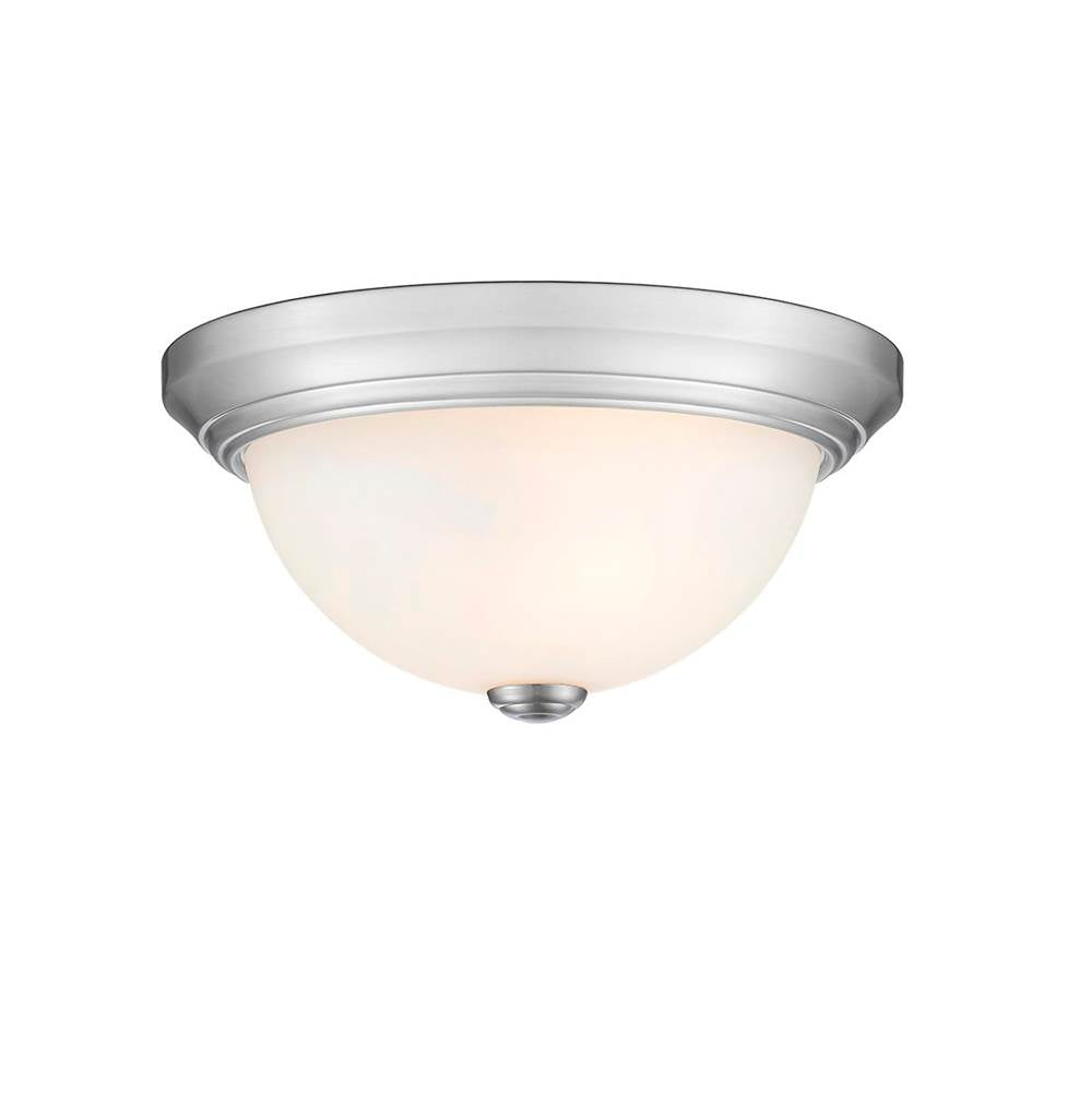 Millennium Lighting 4901-BN Brushed Nickel Flushmount Ceiling Light Image 4