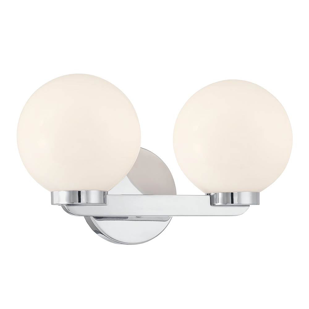 Millennium Lighting 97002-CH Chrome Ardeva 14'' Wide 2-light Vanity Image 1