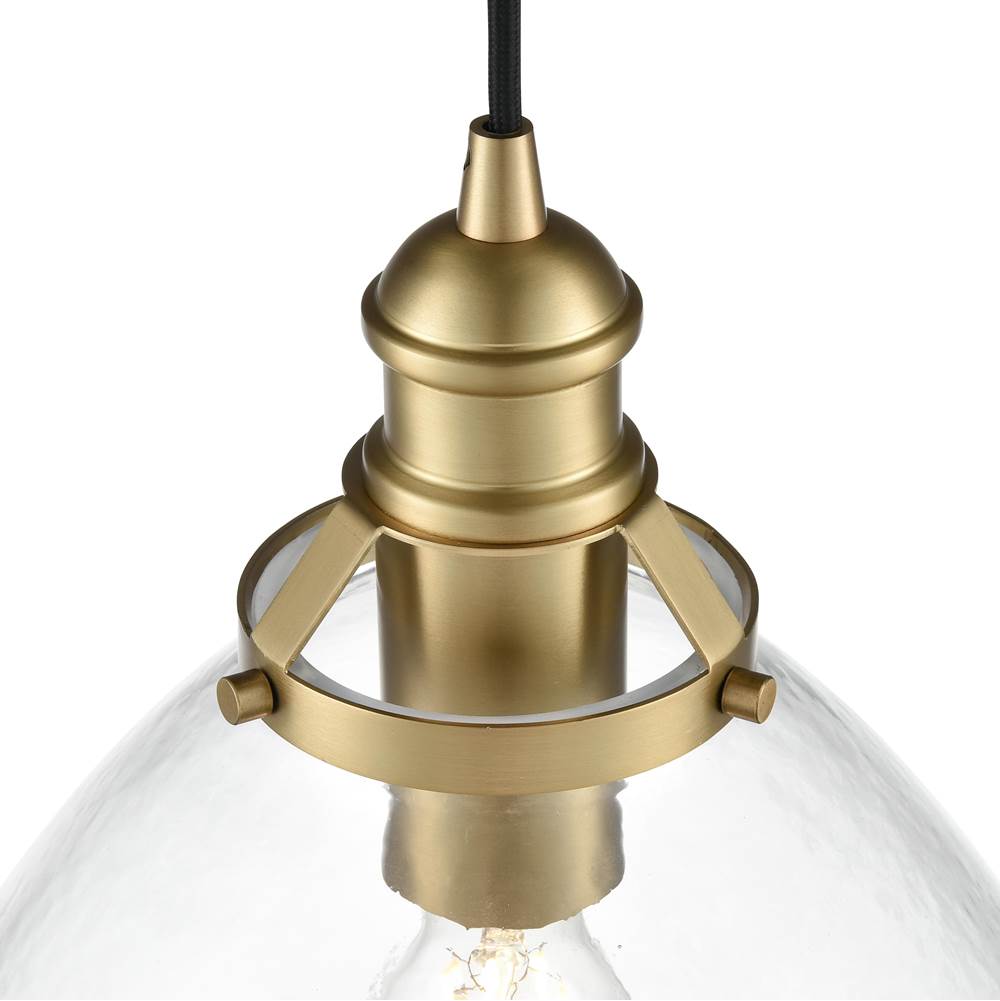Millennium Lighting 218101-VB Vintage Brass Khrisa 12.75'' Wide 1-light Pendant - Vintage Brass Image 6