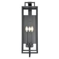 Millennium Lighting 280003-TBK Textured Black Outdoor Wall Sconce Image 1