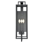 Millennium Lighting 280003-TBK Textured Black Outdoor Wall Sconce Image 1