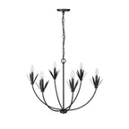 Millennium Lighting 12706-MB Matte Black Chandelier Ceiling Light Image 4