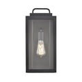Millennium Lighting 260001-TBK Textured Black Outdoor Wall Sconce Image 1