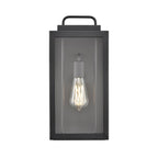 Millennium Lighting 260001-TBK Textured Black Outdoor Wall Sconce Image 1