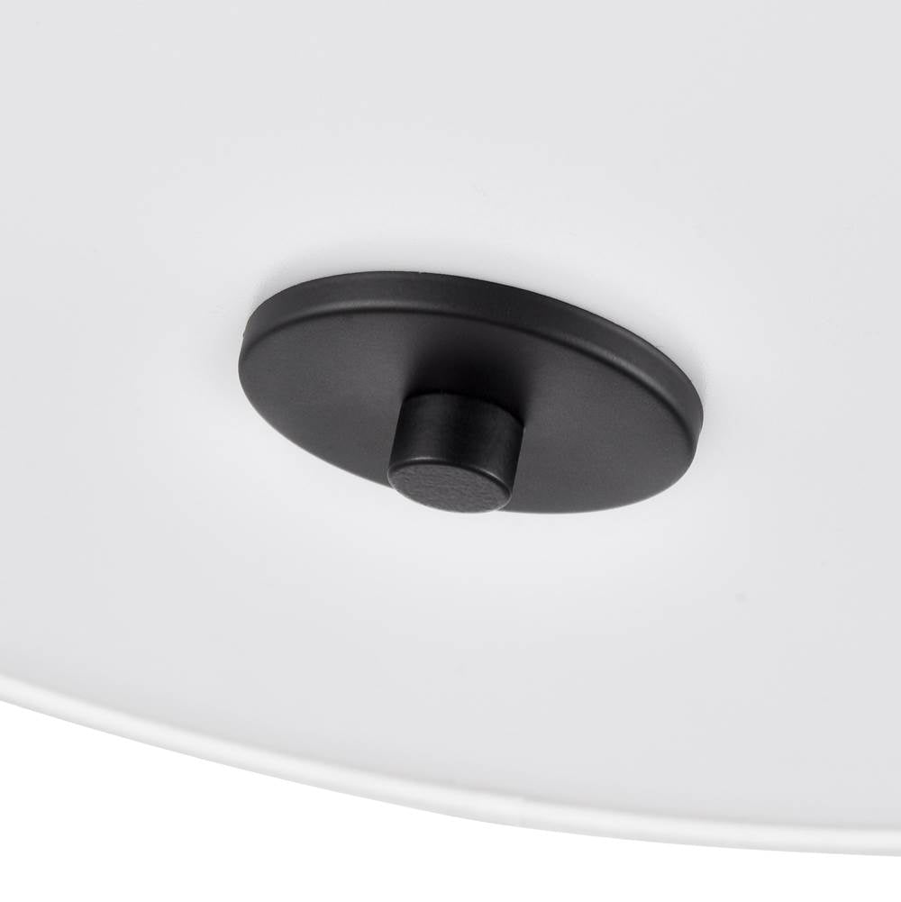 Millennium Lighting 41002-MB Matte Black Guyten 13'' Wide 2-light Flushmount - Matte Black Image 4