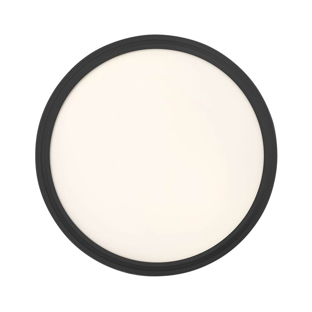 Millennium Lighting 95102-MB Matte Black Velune  14'' Wide 2-light Flush Mount Image 6