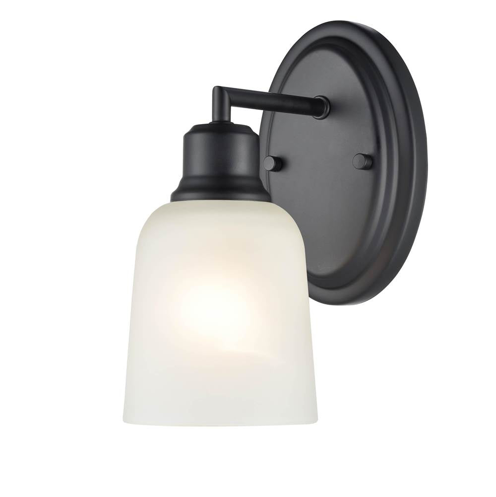Millennium Lighting 2801-MB Matte Black Wall Sconce Image 3