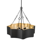 Millennium Lighting 210205-MB/VB Matte Black Ottavio  28'' Wide 5-light Pendant Image 6