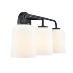 Millennium Lighting 214203-MB Matte Black Laphia 22'' Wide 3-light Vanity - Matte Black Image 7