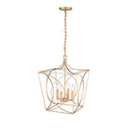 Millennium Lighting 4002-PMG Painted Modern Gold Pendant Light Image 2