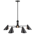 Millennium Lighting 99005-MB Matte Black Chandelier Ceiling Light Image 5