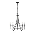 Millennium Lighting 12205-MB Matte Black Chandelier Ceiling Light Image 1