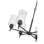 Millennium Lighting 909106-MB Matte Black Clarvyn 25.5'' Wide 6-light Chandelier Image 5